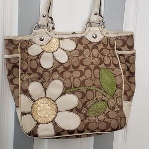 Coach summer tote